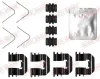 Zubehörsatz, Scheibenbremsbelag Hinterachse QUICK BRAKE 109-0073