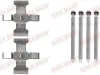 Zubehörsatz, Scheibenbremsbelag Hinterachse QUICK BRAKE 109-0076