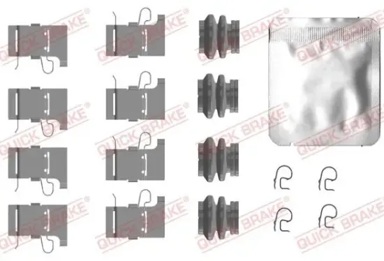 Zubehörsatz, Scheibenbremsbelag QUICK BRAKE 109-0084 Bild Zubehörsatz, Scheibenbremsbelag QUICK BRAKE 109-0084