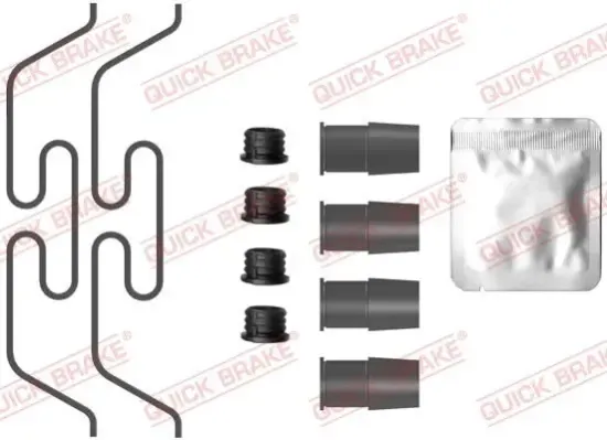 Zubehörsatz, Scheibenbremsbelag QUICK BRAKE 109-0086 Bild Zubehörsatz, Scheibenbremsbelag QUICK BRAKE 109-0086