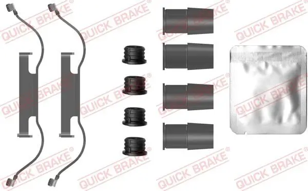 Zubehörsatz, Scheibenbremsbelag QUICK BRAKE 109-0088