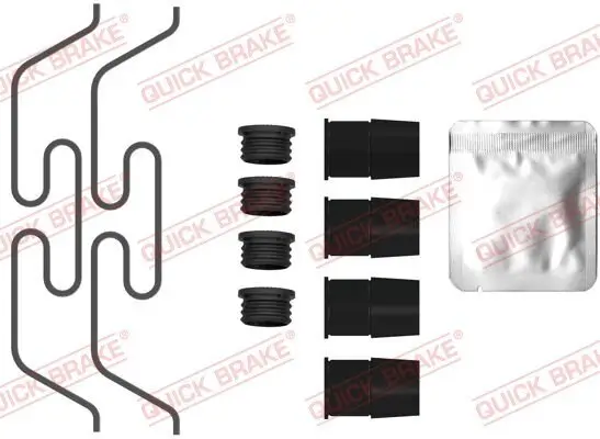 Zubehörsatz, Scheibenbremsbelag QUICK BRAKE 109-0090 Bild Zubehörsatz, Scheibenbremsbelag QUICK BRAKE 109-0090