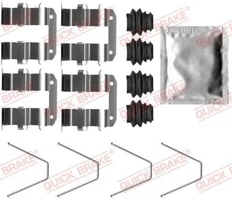 Zubehörsatz, Scheibenbremsbelag QUICK BRAKE 109-0094