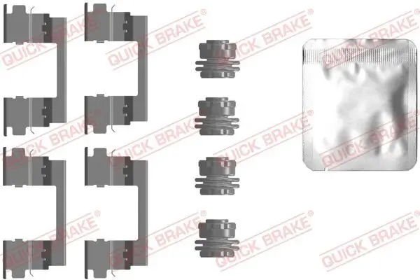 Zubehörsatz, Scheibenbremsbelag QUICK BRAKE 109-0096