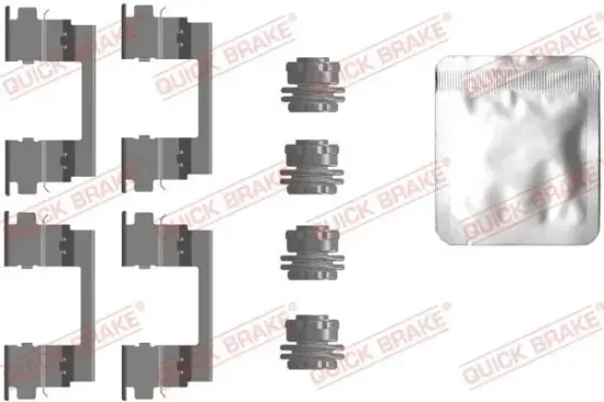 Zubehörsatz, Scheibenbremsbelag QUICK BRAKE 109-0096 Bild Zubehörsatz, Scheibenbremsbelag QUICK BRAKE 109-0096