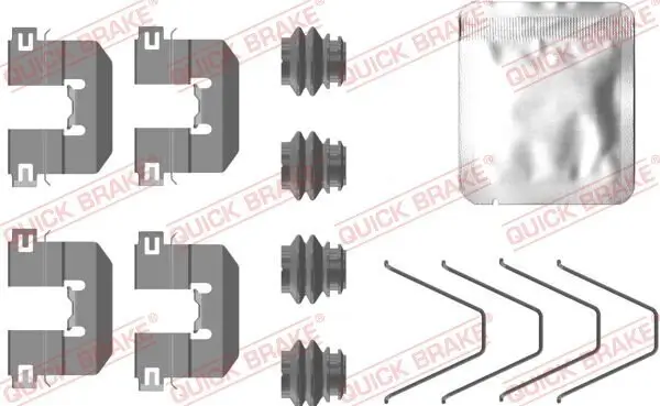 Zubehörsatz, Scheibenbremsbelag QUICK BRAKE 109-0100