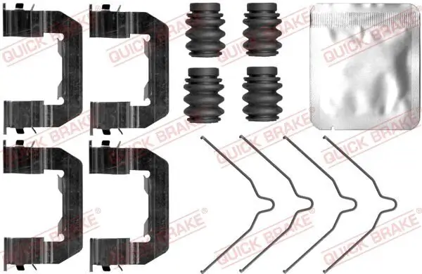 Zubehörsatz, Scheibenbremsbelag QUICK BRAKE 109-0103