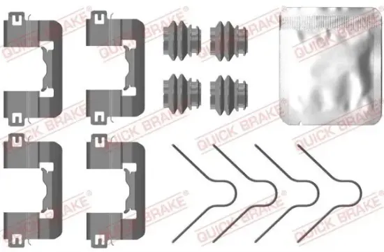 Zubehörsatz, Scheibenbremsbelag QUICK BRAKE 109-0105 Bild Zubehörsatz, Scheibenbremsbelag QUICK BRAKE 109-0105