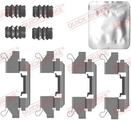 Zubehörsatz, Scheibenbremsbelag QUICK BRAKE 109-0111