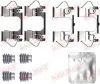 Zubehörsatz, Scheibenbremsbelag QUICK BRAKE 109-0116