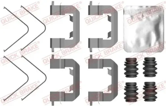 Zubehörsatz, Scheibenbremsbelag QUICK BRAKE 109-0123 Bild Zubehörsatz, Scheibenbremsbelag QUICK BRAKE 109-0123