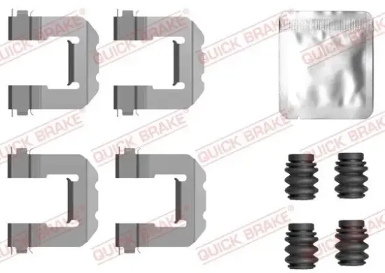 Zubehörsatz, Scheibenbremsbelag QUICK BRAKE 109-0127 Bild Zubehörsatz, Scheibenbremsbelag QUICK BRAKE 109-0127