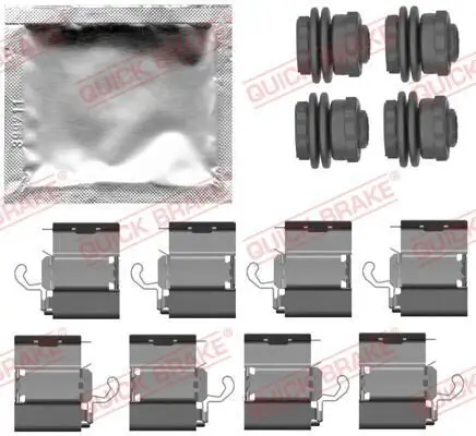 Zubehörsatz, Scheibenbremsbelag QUICK BRAKE 109-0140