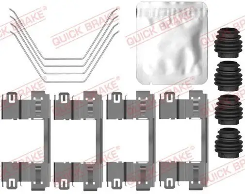 Zubehörsatz, Scheibenbremsbelag QUICK BRAKE 109-0146 Bild Zubehörsatz, Scheibenbremsbelag QUICK BRAKE 109-0146