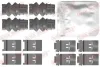Zubehörsatz, Scheibenbremsbelag Vorderachse QUICK BRAKE 109-0152