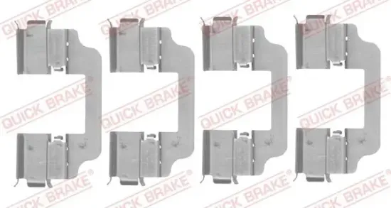 Zubehörsatz, Scheibenbremsbelag QUICK BRAKE 109-0153 Bild Zubehörsatz, Scheibenbremsbelag QUICK BRAKE 109-0153