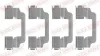 Zubehörsatz, Scheibenbremsbelag QUICK BRAKE 109-0154