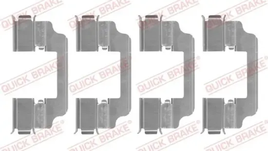 Zubehörsatz, Scheibenbremsbelag QUICK BRAKE 109-0154 Bild Zubehörsatz, Scheibenbremsbelag QUICK BRAKE 109-0154