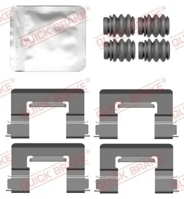 Zubehörsatz, Scheibenbremsbelag QUICK BRAKE 109-0164