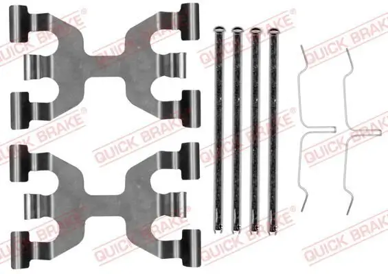 Zubehörsatz, Scheibenbremsbelag QUICK BRAKE 109-0189