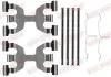 Zubehörsatz, Scheibenbremsbelag Vorderachse QUICK BRAKE 109-0189