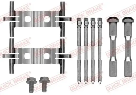 Zubehörsatz, Scheibenbremsbelag QUICK BRAKE 109-0190 Bild Zubehörsatz, Scheibenbremsbelag QUICK BRAKE 109-0190