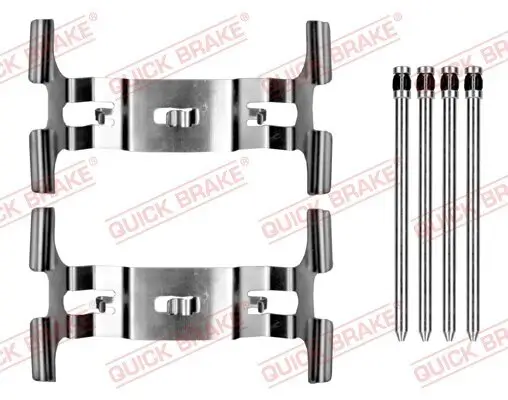 Zubehörsatz, Scheibenbremsbelag QUICK BRAKE 109-0195