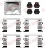 Zubehörsatz, Scheibenbremsbelag QUICK BRAKE 109-0200