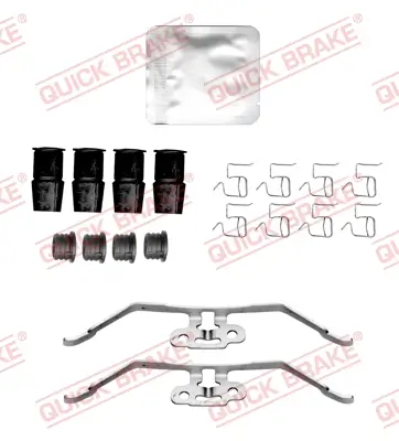 Zubehörsatz, Scheibenbremsbelag QUICK BRAKE 109-0202