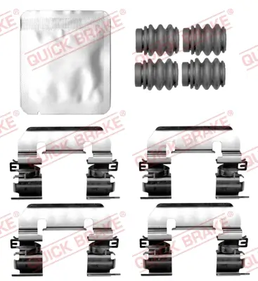 Zubehörsatz, Scheibenbremsbelag QUICK BRAKE 109-0212