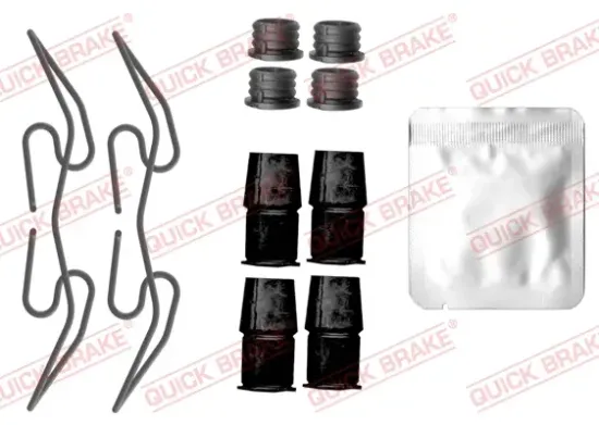 Zubehörsatz, Scheibenbremsbelag Hinterachse QUICK BRAKE 109-0217 Bild Zubehörsatz, Scheibenbremsbelag Hinterachse QUICK BRAKE 109-0217