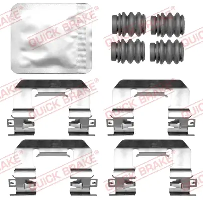 Zubehörsatz, Scheibenbremsbelag Vorderachse QUICK BRAKE 109-0228
