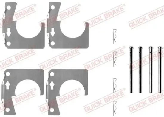 Zubehörsatz, Scheibenbremsbelag QUICK BRAKE 109-0914 Bild Zubehörsatz, Scheibenbremsbelag QUICK BRAKE 109-0914