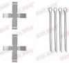 Zubeh&ouml;rsatz, Scheibenbremsbelag Vorderachse QUICK BRAKE 109-0949