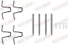 Zubehörsatz, Scheibenbremsbelag QUICK BRAKE 109-0978
