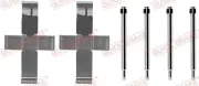 Zubehörsatz, Scheibenbremsbelag Vorderachse QUICK BRAKE 109-0979