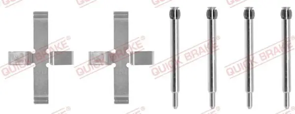 Zubehörsatz, Scheibenbremsbelag QUICK BRAKE 109-0980