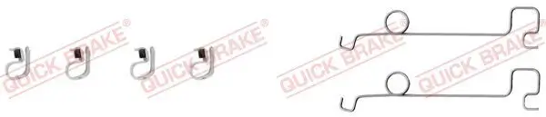 Zubehörsatz, Scheibenbremsbelag Vorderachse QUICK BRAKE 109-0994