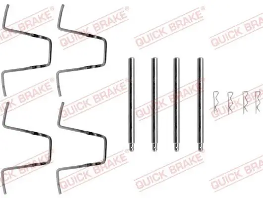 Zubehörsatz, Scheibenbremsbelag QUICK BRAKE 109-1010