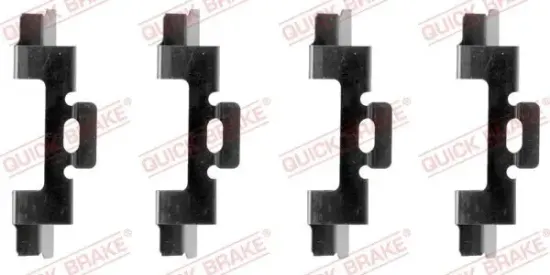 Zubehörsatz, Scheibenbremsbelag QUICK BRAKE 109-1027 Bild Zubehörsatz, Scheibenbremsbelag QUICK BRAKE 109-1027