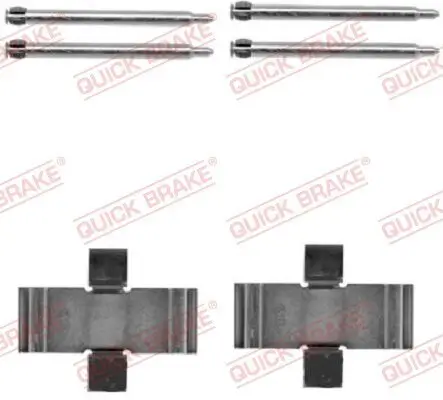 Zubehörsatz, Scheibenbremsbelag QUICK BRAKE 109-1039 Bild Zubehörsatz, Scheibenbremsbelag QUICK BRAKE 109-1039