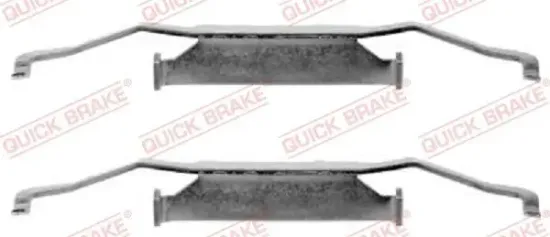 Zubehörsatz, Scheibenbremsbelag QUICK BRAKE 109-1054 Bild Zubehörsatz, Scheibenbremsbelag QUICK BRAKE 109-1054