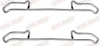 Zubehörsatz, Scheibenbremsbelag Hinterachse QUICK BRAKE 109-1085