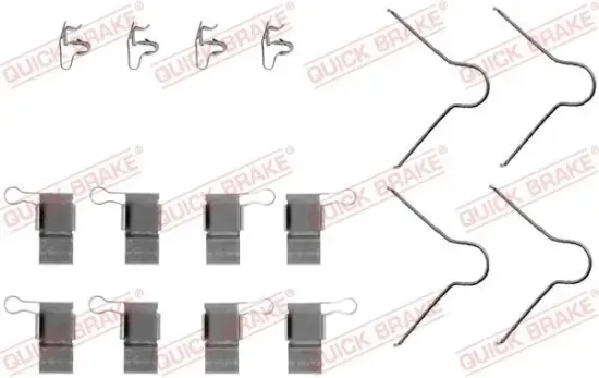 Zubehörsatz, Scheibenbremsbelag QUICK BRAKE 109-1089 Bild Zubehörsatz, Scheibenbremsbelag QUICK BRAKE 109-1089