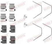 Zubehörsatz, Scheibenbremsbelag QUICK BRAKE 109-1093