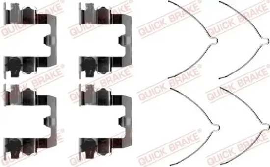 Zubehörsatz, Scheibenbremsbelag QUICK BRAKE 109-1095 Bild Zubehörsatz, Scheibenbremsbelag QUICK BRAKE 109-1095