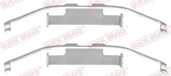 Zubehörsatz, Scheibenbremsbelag QUICK BRAKE 109-1097 Bild Zubehörsatz, Scheibenbremsbelag QUICK BRAKE 109-1097