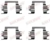 Zubehörsatz, Scheibenbremsbelag Vorderachse QUICK BRAKE 109-1117