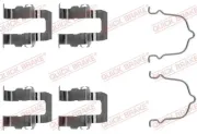 Zubehörsatz, Scheibenbremsbelag Hinterachse QUICK BRAKE 109-1119