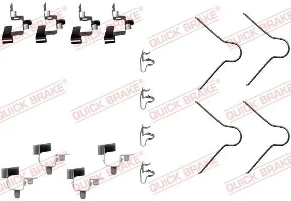 Zubehörsatz, Scheibenbremsbelag QUICK BRAKE 109-1130